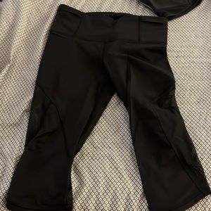 Lululemon capri leggings 8 black